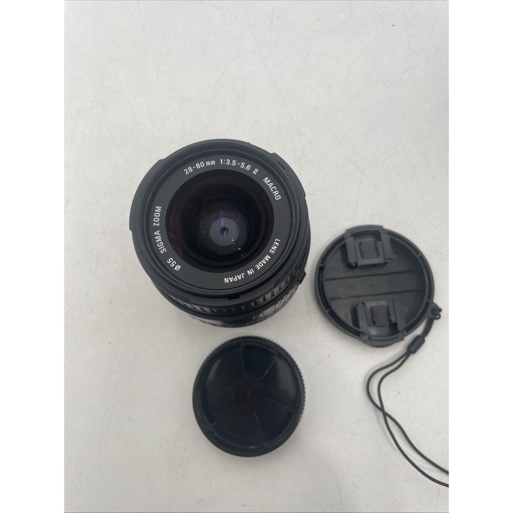 Sigma Zoom 28-80mm f/3.5-5.6 Macro Aspherical Lens For Minolta -JAPAN